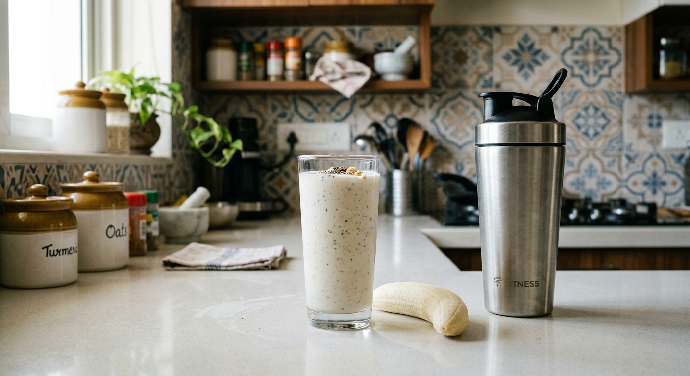 Whey + Banana Smoothie